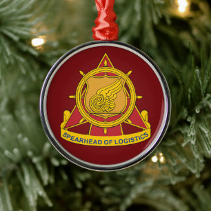 Transportkorps Kerst Metalen Ornament