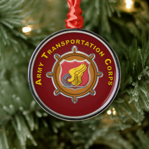 Transportkorps Kerst Metalen Ornament