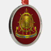 Transportkorps Metalen Ornament (Rechts)