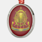 Transportkorps Metalen Ornament (Links)
