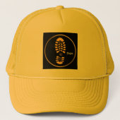 Transportmonogram door LWH Properties LLC Trucker Pet (Voorkant)