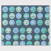 Transportpictogrammen Cadeaupapier (Vlak)