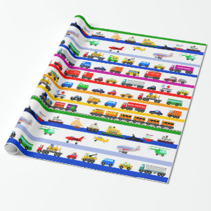 Transportspeelgoed Cadeaupapier