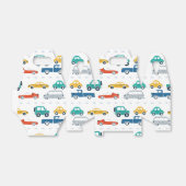 Transportthema Birthday Wrapping Paper Large Bedankdoosjes (Uitgevouwen)