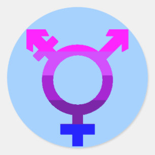 Transportvlag 2 ronde sticker