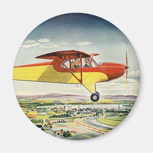  transportvliegtuig boven Boerderijen Magneet (Voorkant)