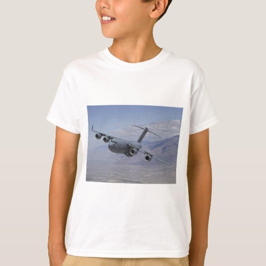 Transportvliegtuig T-shirt (Voorkant)