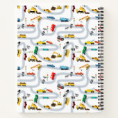 Transportvoertuigen Auto's Vrachtwagens Kinder Ske Notitieboek (Achterkant)