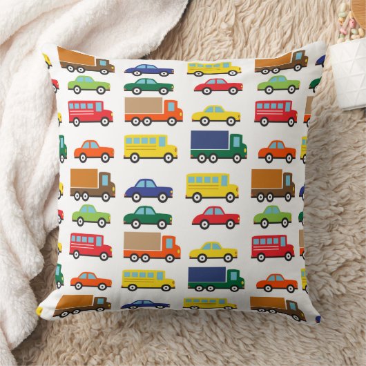 Transportvoertuigen: Kinderen Kussen (Deken)