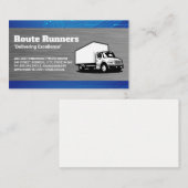 transportwagen | Verzending Visitekaartje (Voorkant / Achterkant)