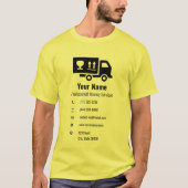  transportwagens t-shirt (Voorkant)