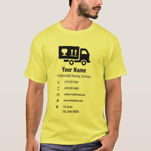  transportwagens t-shirt (Voorkant)