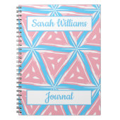 Transpride driehoekspiraal Notitieboek (Voorkant)