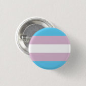 Transpride knop ronde button 3,2 cm (Voorkant /achterkant)
