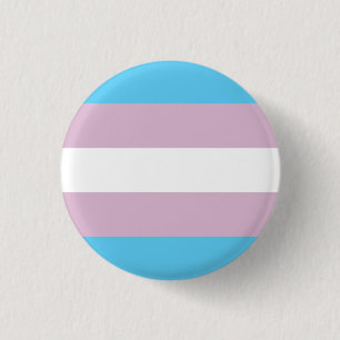 Transpride knop ronde button 3,2 cm