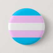 Transpride knop ronde button 5,7 cm (Voorkant)