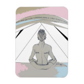 transpride magnet magneet (Verticaal)