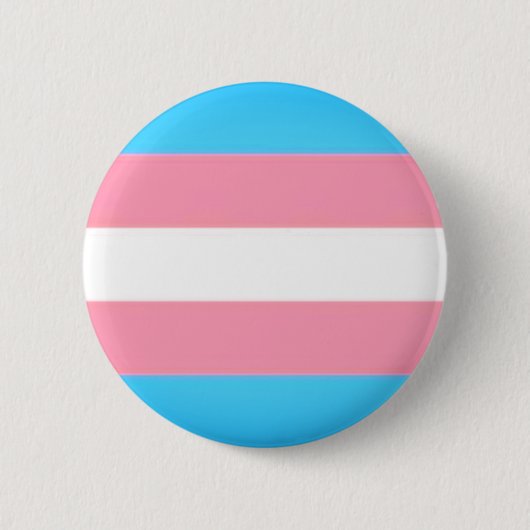 Transpride vlag Button (blauw/roze/wit) (Voorkant)