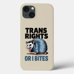 Transrechten Of Ik Bijt Homofiel Grappig Lgbtq Pri Case-Mate iPhone Case