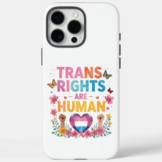Transrechten Zijn Mensenrechten Ontwerp Case-Mate iPhone Case (Achterkant)