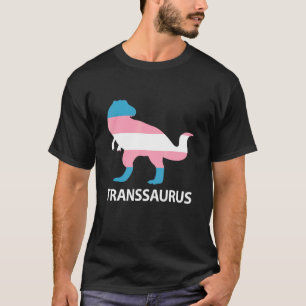 Transsaurus Dinosaur Rex Transexual Transgender T-shirt
