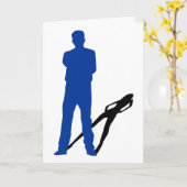 transsexueel aankondiging: schaduw silhouetten kaart (Gele Bloem)