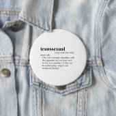 TRANSSEXUELE DEFINITIE RONDE BUTTON 4,0 CM (In situ)