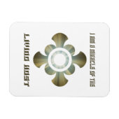 Transsubstantiatie in de Heilige Eucharistie Magneet (Horizontaal)