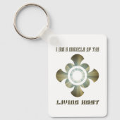 Transsubstantiatie in de Heilige Eucharistie Sleutelhanger (Voorkant)