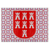 Transsylvaans Saksisch Wapen Snijplank (Voorkant)