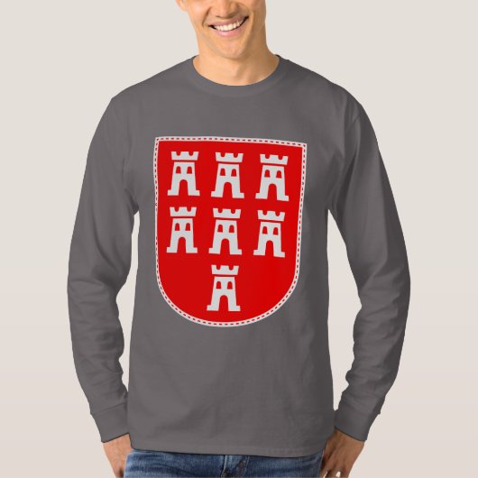 Transsylvaans-Saksische Wapen T-shirt (Voorkant)