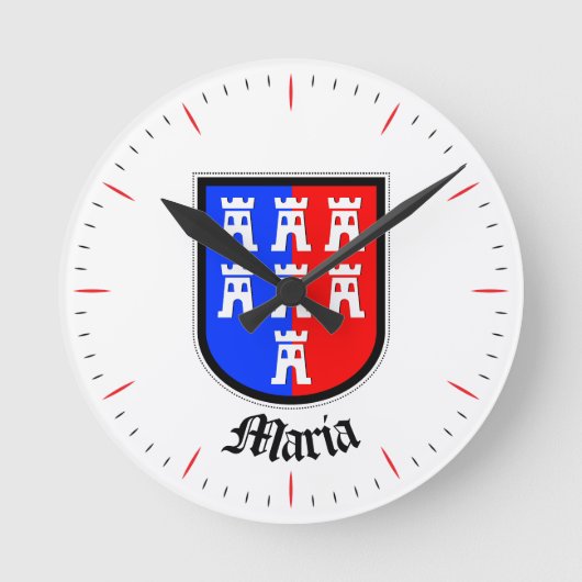 Transsylvaans Zevenburgen Ronde Klok (Voorkant)