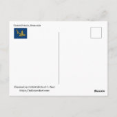 TranssylvaniaFlying Bat Briefkaart (Achterkant)