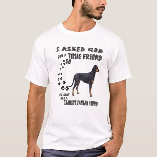 Transsylvanian Hound Quote mam Pa, Cute Hungarian T-shirt (Voorkant)