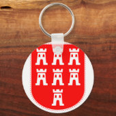 Transsylvanian Saxons Crest Sleutelhanger (Voorkant)