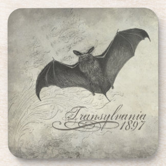 Transsylvanië 1897 Bat Collage Onderzetters Hallow