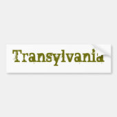 Transsylvanië Bumpersticker (Voorkant)