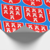Transsylvanië cadeaupapier mat (Hoek)
