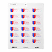 Transsylvanië Etiket (Full Sheet)