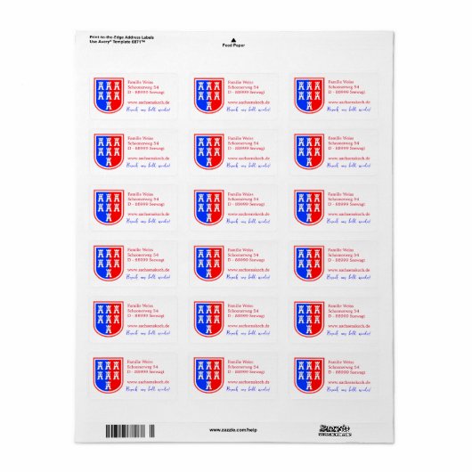 Transsylvanië Etiket (Full Sheet)
