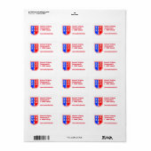 Transsylvanië Etiket (Full Sheet)