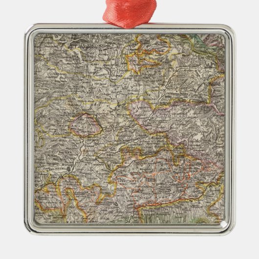 Transsylvanië, Roemenië Metalen Ornament (Voorkant)