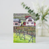 Transsylvanië, Roemenië, schilderachtig schildpad Briefkaart (Staand voorkant)