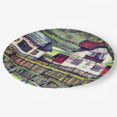 Transsylvanië, Roemenië, schilderachtig schildpad Papieren Bordje (Gekanteld)