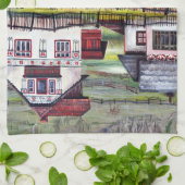 Transsylvanië, Roemenië, schilderachtig schildpad Theedoek (Gevouwen)