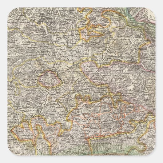 Transsylvanië, Roemenië Vierkante Sticker (Voorkant)