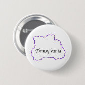 Transsylvanië Ronde Button 5,7 Cm (Voorkant /achterkant)