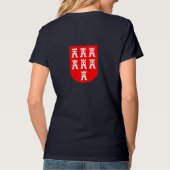 Transsylvanië wapen rood wit t-shirt (Achterkant)