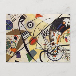 Transversale lijn briefkaart