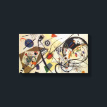 Transversale lijn canvas afdruk<br><div class="desc">Door Wassily Kandinsky</div>